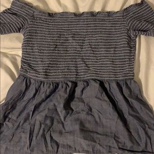 off the shoulder shirt